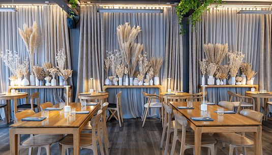 Ужин в загородном стиле