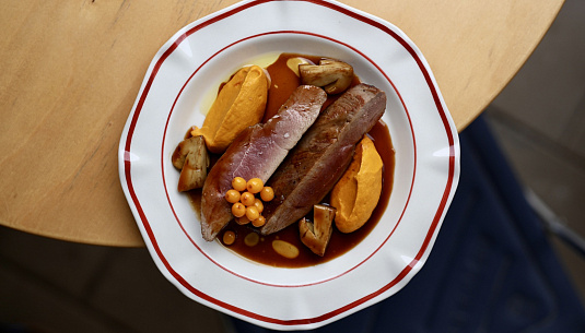 Встречаем осень с рагу из кролика